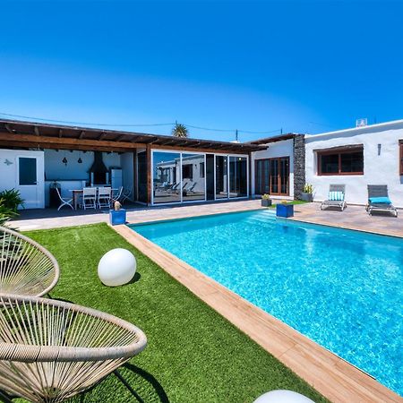 Villa Macher Piscina Y Bar Piscina Tias Ngoại thất bức ảnh
